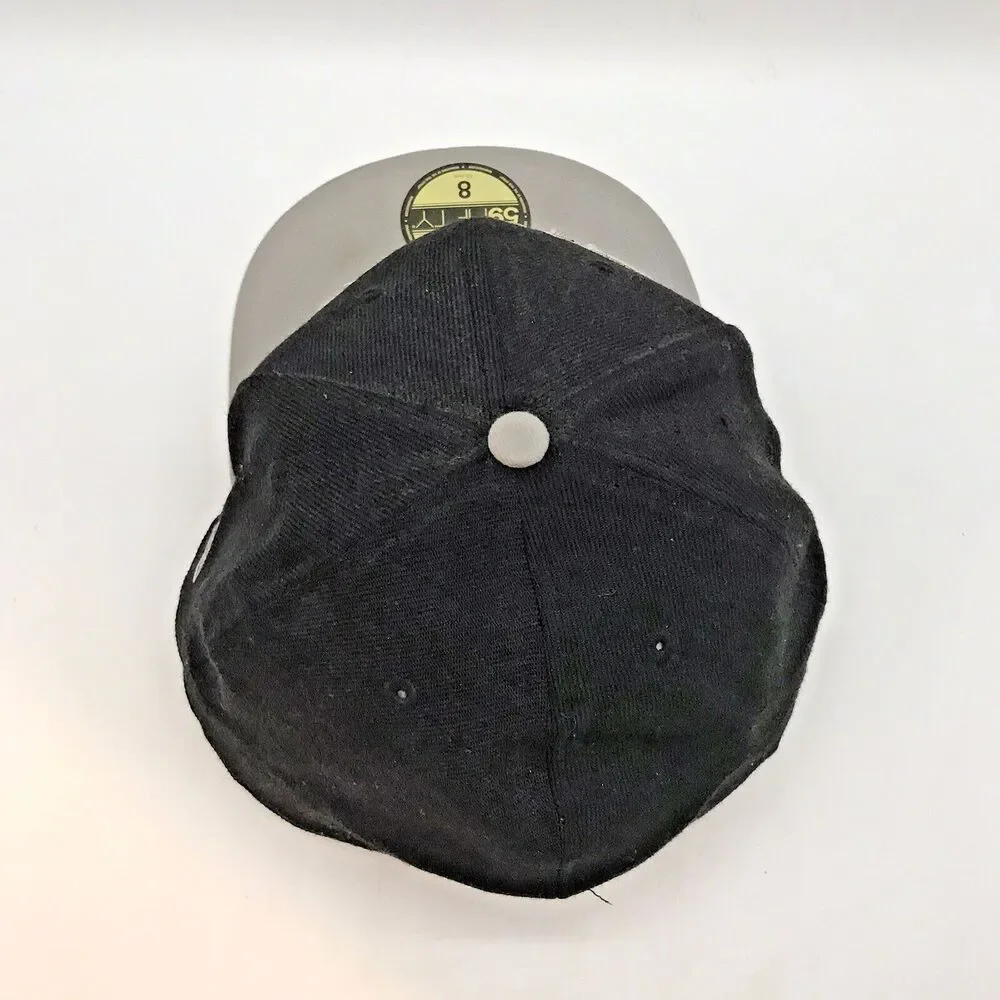Chicago White Sox New Era 59 Fifty Fitted 8 Cap Gray & Black Genuine Merchandise